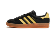 Adidas Gazelle Indoor Core Black Almost Yellow czarny-żółty - widok główny z boku | Saturaise.com