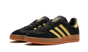 Kup oryginalne Gazelle Indoor Core Black Almost Yellow - widok z drugiego boku - Sneakersy