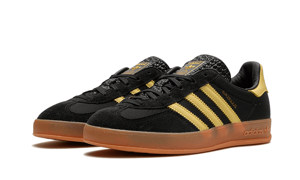 Gazelle Indoor Core Black Almost Yellow - Kup oryginalne Gazelle Indoor Core Black Almost Yellow - widok z drugiego boku - Sneakersy