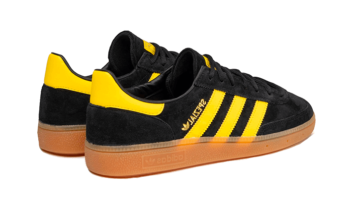Buty Adidas Handball Spezial Black Yellow - widok z przodu - Rozmiary EU