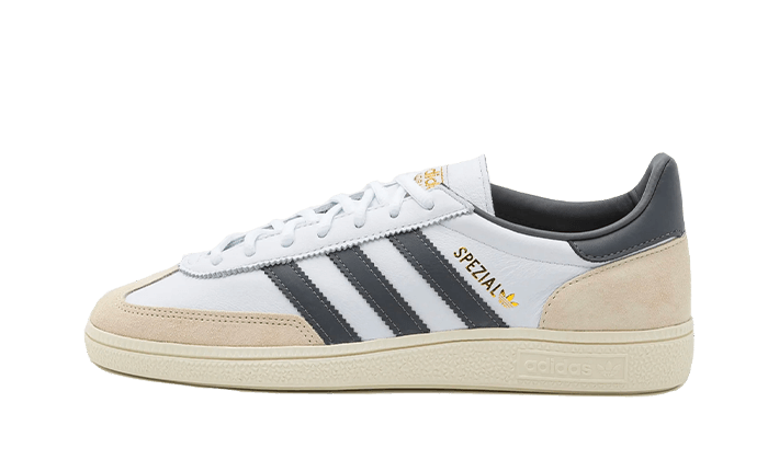 Adidas Handball Spezial White Grey Five biały-szary - widok główny z boku | Saturaise.com