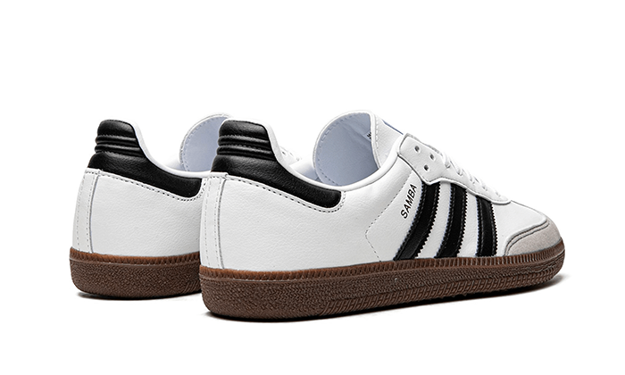 Buty Adidas Samba Vegan White Gum - widok z przodu - Rozmiary EU