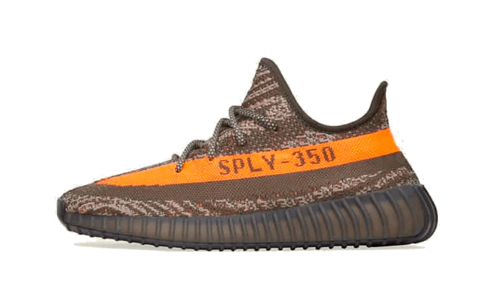 Adidas Yeezy 350 V2 Carbon Beluga biały-brązowy - widok główny z boku | Saturaise.com