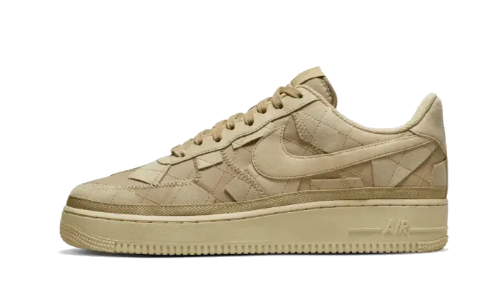 Nike Air Force 1 Low Billie Eilish Mushroom beżowy - widok główny z boku | Saturaise.com