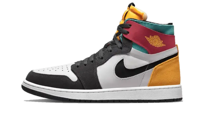Air Jordan Air Jordan 1 High Zoom Air CMFT Multi-Color czerwony-niebieski - widok główny z boku | Saturaise.com