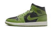 Air Jordan Air Jordan 1 Mid Altitude Green czarny-biały - widok główny z boku | Saturaise.com
