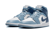 Kup oryginalne Air Jordan 1 Mid Blue BQ6472-140 - widok z drugiego boku - Sneakersy