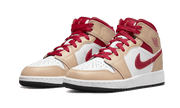 Kup oryginalne Air Jordan 1 Mid Onyx Curry 554724-201 - widok z drugiego boku - Sneakersy