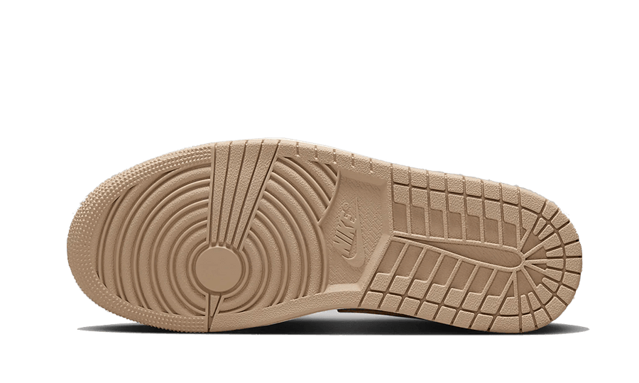 100% Oryginalne Air Jordan 1 Mid SE Legend Light Brown - widok z tyłu - 850.00 PLN