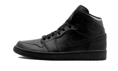 Air Jordan Air Jordan 1 Mid Triple Black czarny - widok główny z boku | Saturaise.com