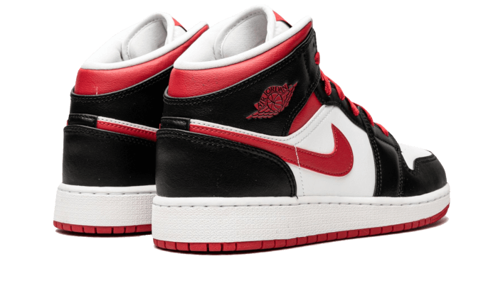 Buty Air Jordan Air Jordan 1 Mid Very Berry - widok z przodu - Rozmiary EU