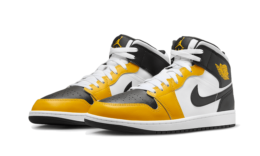 Kup oryginalne Air Jordan 1 Mid Yellow Ochre DQ8426-701 - widok z drugiego boku - Sneakersy