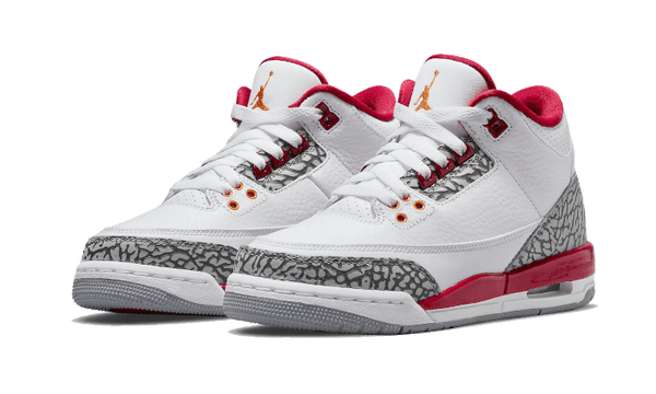 Air Jordan 3 Retro Cardinal Red - Kup oryginalne Air Jordan 3 Retro Cardinal Red - widok z drugiego boku - Sneakersy