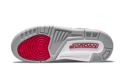Buty Air Jordan Air Jordan 3 Retro Cardinal Red - widok z przodu - Rozmiary EU