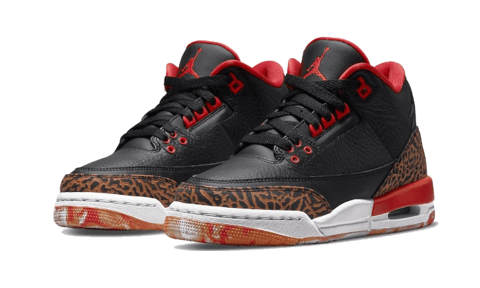 Kup oryginalne Air Jordan 3 Retro Kumquat - widok z drugiego boku - Sneakersy