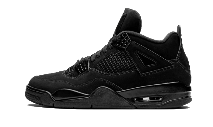 Air Jordan Air Jordan 4 Black Cat czarny - widok główny z boku | Saturaise.com