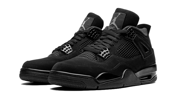 Kup oryginalne Air Jordan 4 Black Cat - widok z drugiego boku - Sneakersy