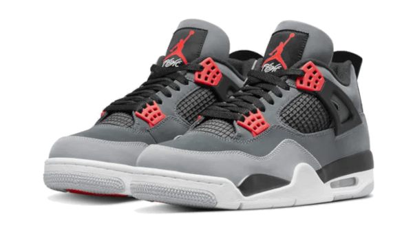 Air Jordan 4 Infrared (2022) - Kup oryginalne Air Jordan 4 Infrared (2022) DH6927-061 - widok z drugiego boku - Sneakersy