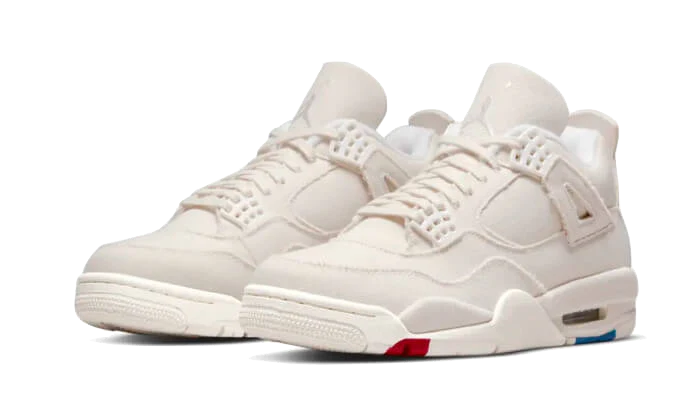 Kup oryginalne Air Jordan 4 Sail Canvas DQ4909-100 - widok z drugiego boku - Sneakersy