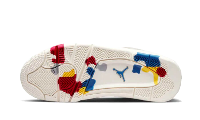 Buty Air Jordan Air Jordan 4 Sail Canvas - widok z przodu - Rozmiary EU