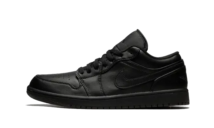 Air Jordan Air Jordan 1 Low Triple Black (2022) czarny - widok główny z boku | Saturaise.com
