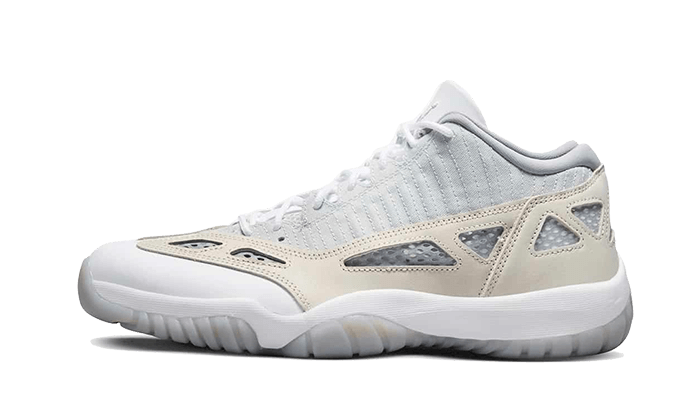 Air Jordan Air Jordan 11 Low IE Light Orewood Brown szaro-czarny - widok główny z boku | Saturaise.com