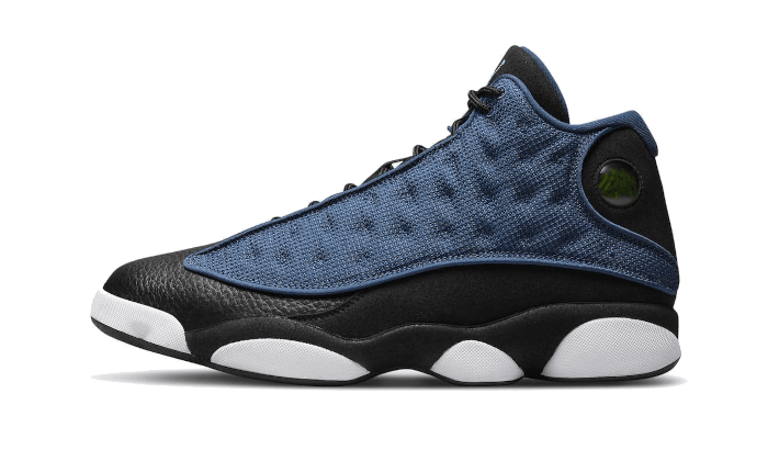 Air Jordan Air Jordan 13 Retro Brave Blue niebiesko-biały - widok główny z boku | Saturaise.com