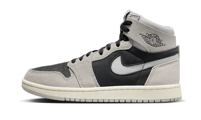 Air Jordan Air Jordan 1 High Zoom Air CMFT 2 Light Iron Ore czarny-szary - widok główny z boku | Saturaise.com
