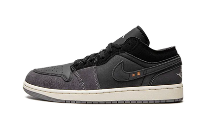 Air Jordan Air Jordan 1 Low Inside Out Black czarny-biały - widok główny z boku | Saturaise.com