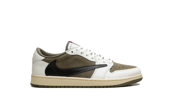 Air Jordan 1 Retro Low OG SP Travis Scott Medium Olive - widok z góry - Dostawa 24h - Darmowa wysyłka