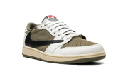 Buty Air Jordan Air Jordan 1 Retro Low OG SP Travis Scott Medium Olive - widok z przodu - Rozmiary EU