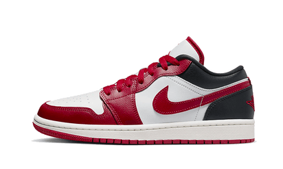 Air Jordan Air Jordan 1 Low Reverse Black Toe czerwono-czarny - widok główny z boku | Saturaise.com