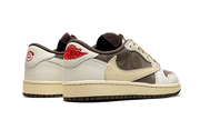 Buty Air Jordan Air Jordan 1 Low Travis Scott Reverse Mocha - widok z przodu - Rozmiary EU