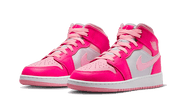 Kup oryginalne Air Jordan 1 Mid Fierce Pink FD8780-116 - widok z drugiego boku - Sneakersy