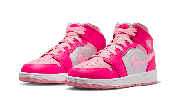Air Jordan 1 Mid Fierce Pink - Kup oryginalne Air Jordan 1 Mid Fierce Pink FD8780-116 - widok z drugiego boku - Sneakersy