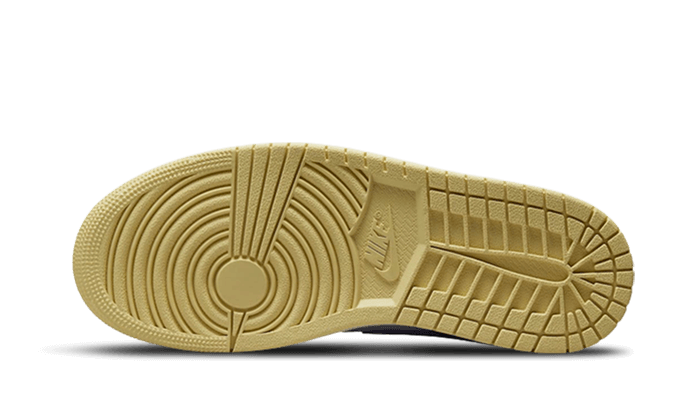 Buty Air Jordan Air Jordan 1 Mid Lemon Wash Lapis - widok z przodu - Rozmiary EU