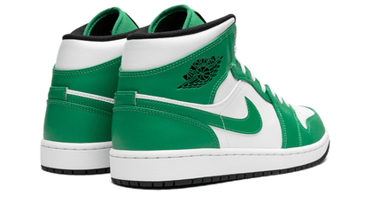 Buty Air Jordan Air Jordan 1 Mid Lucky Green - widok z przodu - Rozmiary EU