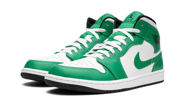 Air Jordan 1 Mid Lucky Green - Kup oryginalne Air Jordan 1 Mid Lucky Green DQ8426-301 - widok z drugiego boku - Sneakersy