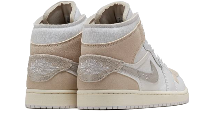 Buty Air Jordan Air Jordan 1 Mid SE Craft Tech Grey - widok z przodu - Rozmiary EU