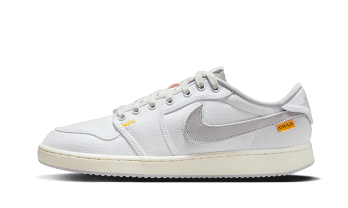 Air Jordan Air Jordan 1 Retro AJKO Low SP Union Neutral Grey biały-szary - widok główny z boku | Saturaise.com