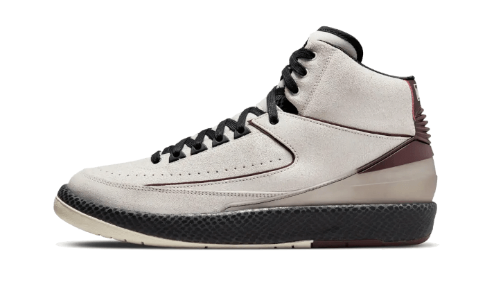 Air Jordan Air Jordan 2 Retro A Ma Maniére czarny-czerwony - widok główny z boku | Saturaise.com