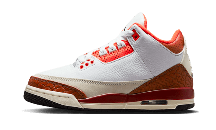 Air Jordan Air Jordan 3 Dunk On Mars czarny-biały - widok główny z boku | Saturaise.com