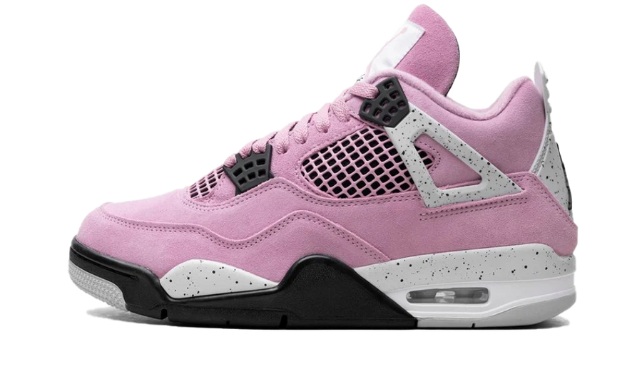 Air Jordan Air Jordan 4 Retro Orchid czarny-biały - widok główny z boku | Saturaise.com