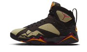 Air Jordan Air Jordan 7 Retro Black Olive czarny-czerwony - widok główny z boku | Saturaise.com
