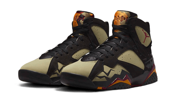 Air Jordan 7 Retro Black Olive - Kup oryginalne Air Jordan 7 Retro Black Olive - widok z drugiego boku - Sneakersy
