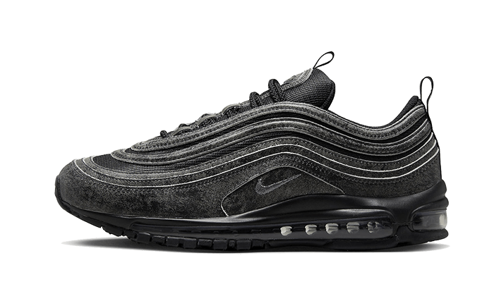 Nike Air Max 97 Comme Des Garçons Black czarny - widok główny z boku | Saturaise.com