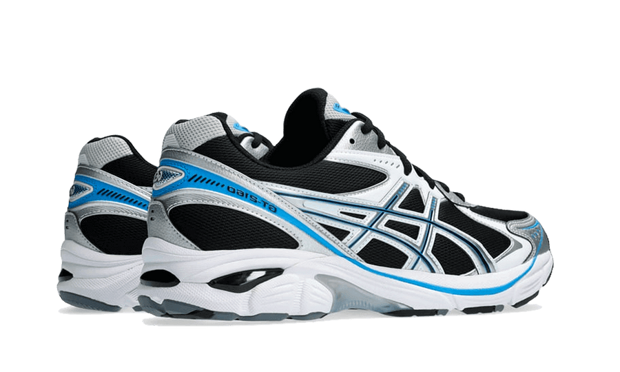 Buty Asics GT-2160 Black Pure Silver Bright Blue - widok z przodu - Rozmiary EU