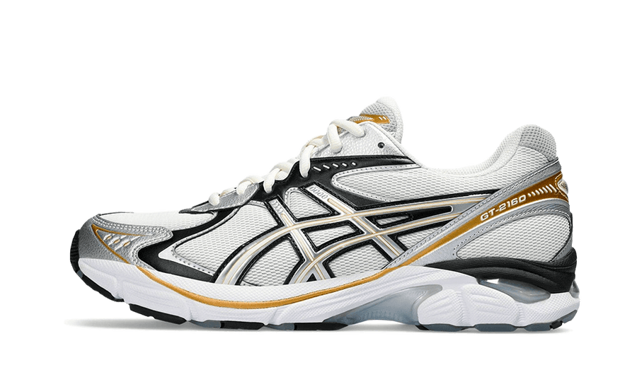 Asics GT-2160 Cream Pure Silver Gold brązowy-beżowy - widok główny z boku | Saturaise.com