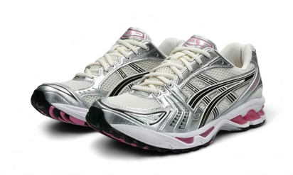 Kup oryginalne Gel-Kayano 14 Cream Sweet Pink - widok z drugiego boku - Sneakersy