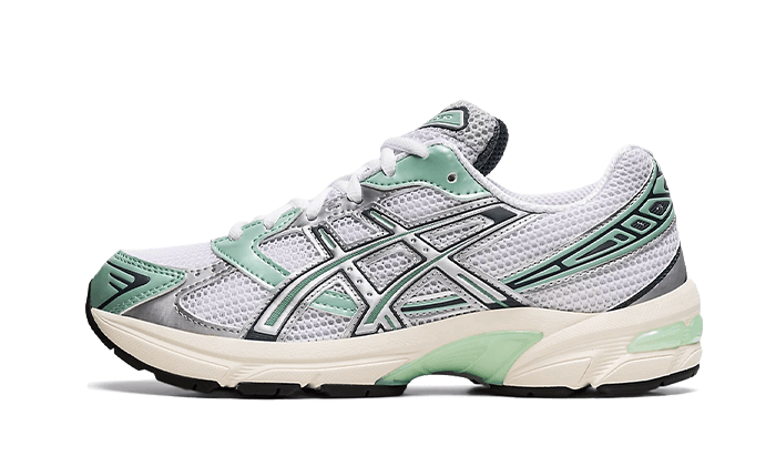 Asics Gel-1130 Naked Sage Green biały-zielony - widok główny z boku | Saturaise.com